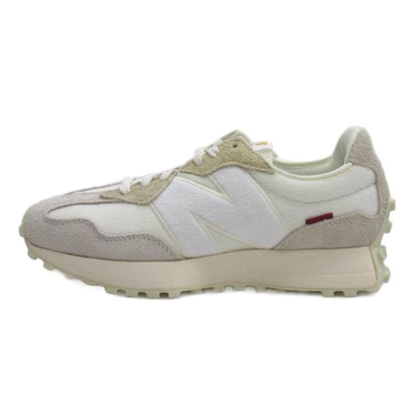 【中古】ニューバランス NEW BALANCE MS327FG スニーカー スエード ホワイト 27cm ☆AA★ メンズ New Balance（ニューバランス） NEW BALANCE MS327FG スニーカー
