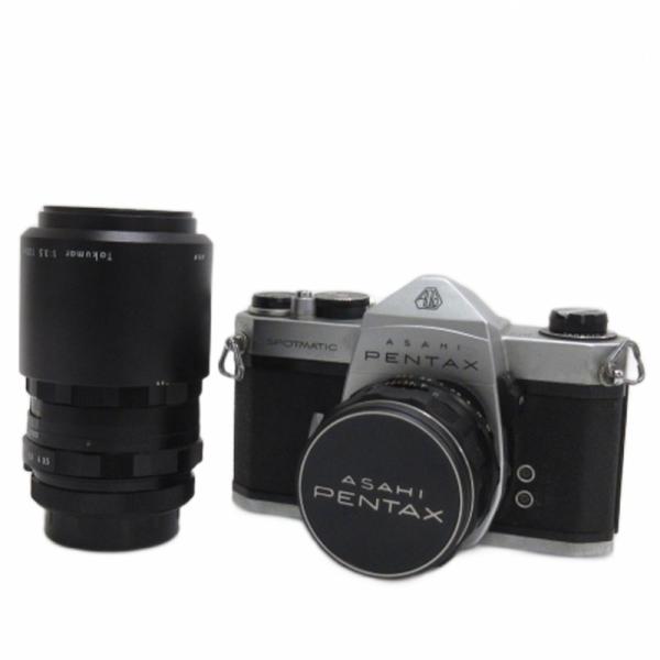 ASAHI PENTAX SPOTMATIC ペンタックス 一眼レフ フィルム カメラ ジャンク その他【実寸サイズ】-　【状態】・動作未確認、未検品　・キズ、スレ、ホコリ、くもりあり　上記の状態につき、ジャンク品扱いとさせていただきます。...