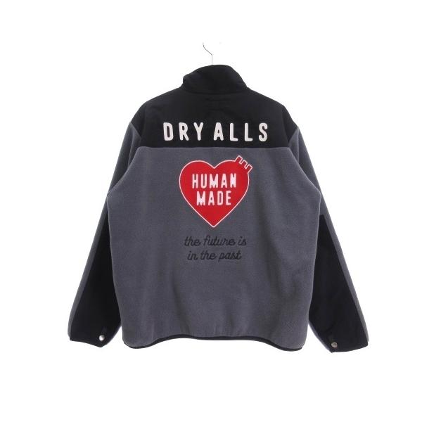 ヒューマンメイド HUMAN MADE 23AW FLEECE HALF-ZIP JACKET フリース