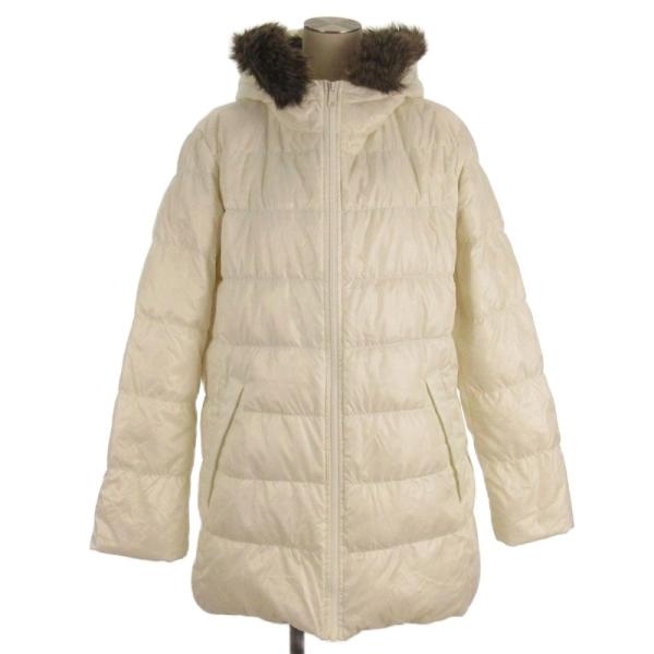 ユニクロ（UNIQLO） ダウンコート ホワイト XXL □FF レディース