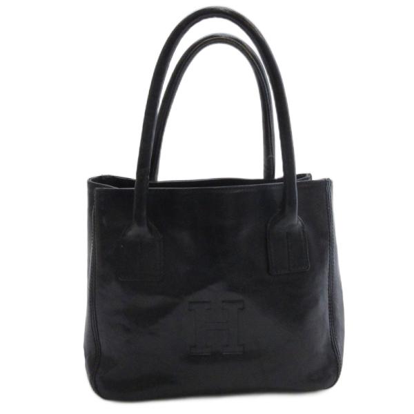 ヒロフHIROFU バケツ型バッグ　バケットバッグ　黒ブラック 黒 編み込み バケツ型トートバッグ ヒロフ