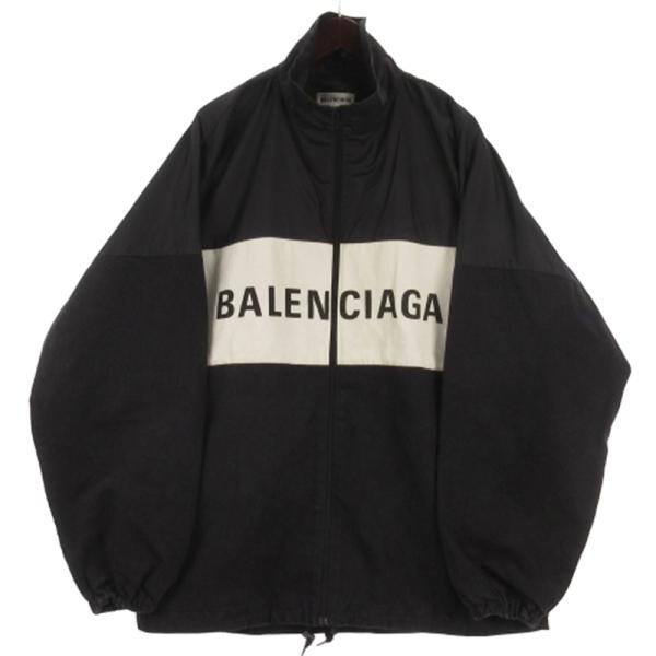 BALENCIAGA（バレンシアガ） ロゴプリント デニム切替 ナイロン
