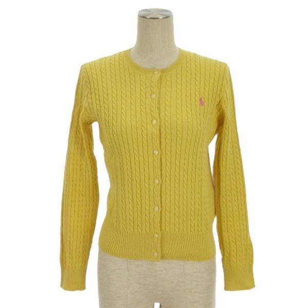 ポロ ラルフローレン POLO RALPH LAUREN ニット カーディガン イエロー