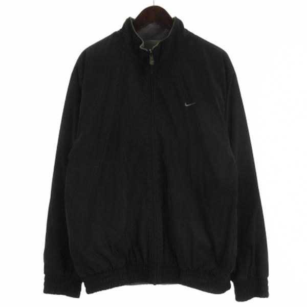 価格４万円程●NIKE GOLF ナイキ ゴルフ リバーシブル ジャケット M ナイキゴルフ NIKE GOLF リバーシブル ジャケット フリース ブラック