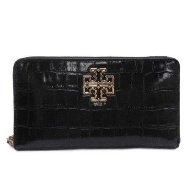 【送料込み・美品】TORY BURCH トリーバーチ バレー クロコ型押し TORY BURCH（トリーバーチ） 長財布 クロコ型押し ラウンドジップ