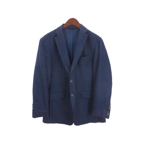 ハケットロンドン　ロロピアーナ　スーツ　ダークネイビー ハケット HACKETT LONDON ロロピアーナ生地 テーラード ジャケット