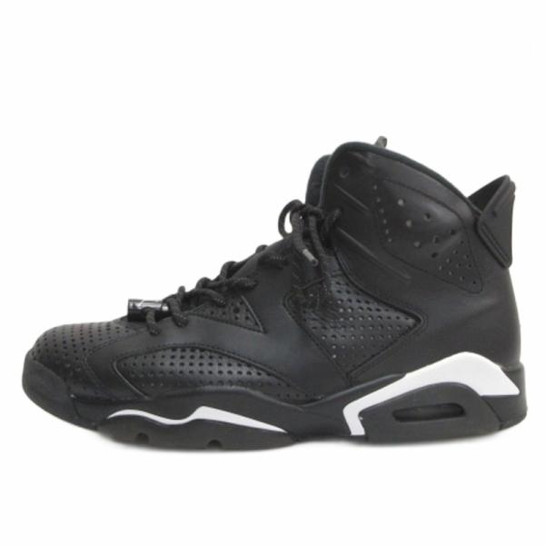 ナイキ NIKE AIR JORDAN 6 RETRO Black Cat エアジョーダン6 レトロ スニーカー 384664-020 ブラック 26cm メンズ