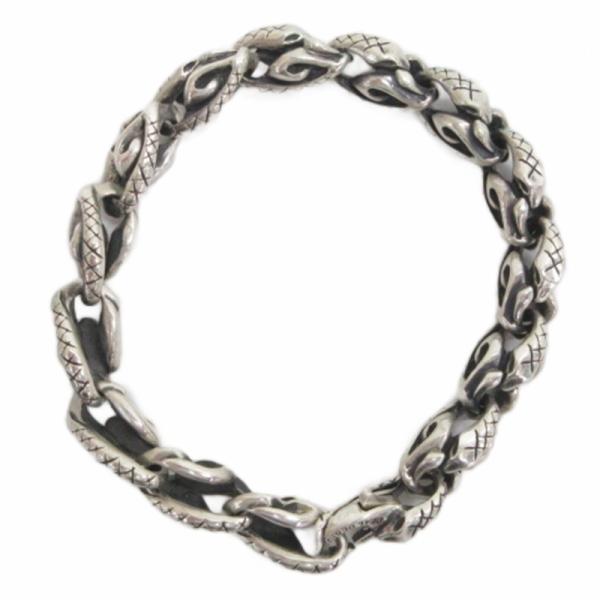 DEAL DESIGN スネーク ブレスレット シルバー 925 計35.6g メンズ