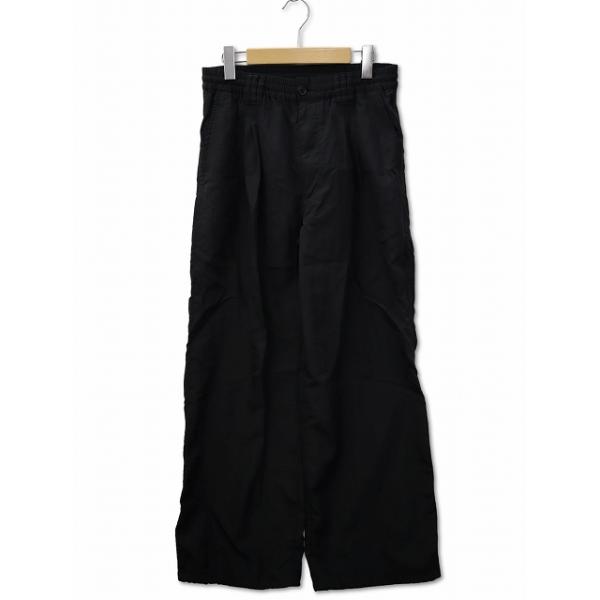 YOKE プリーツパンツ サイズ1 黒 YOKE（ヨーク）中古・古着オンライン通販 | Kindal（カインドオル)