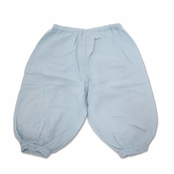 ボントン BONTON コットンガーゼ バルーン かぼちゃパンツ アイスブルー 2 (86cm) キッズ【表記サイズ】ベビー　2　(日本サイズ 86cm)【実寸サイズ】ウエスト：46-62cm　もも幅：23cm　裾幅：8.5cm　股上：21...