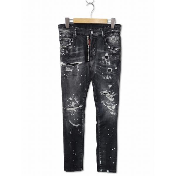 DSQUARED2（ディースクエアード） Super Twinky Jean ダメージ リペア