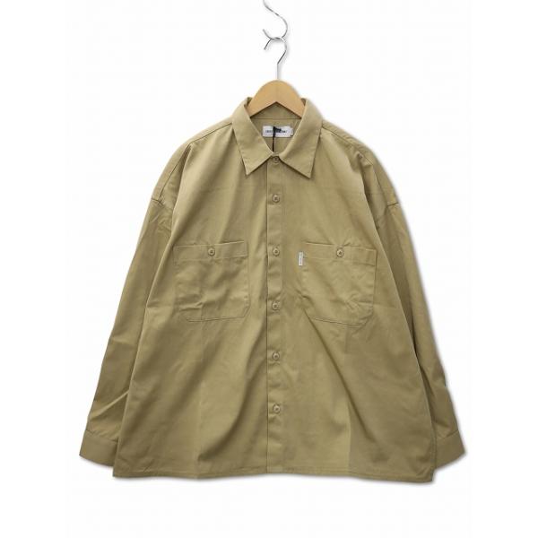 未使用品 クーティー COOTIE 2024AW NYLON CHINO CLOTH L/S WORK SHIRT