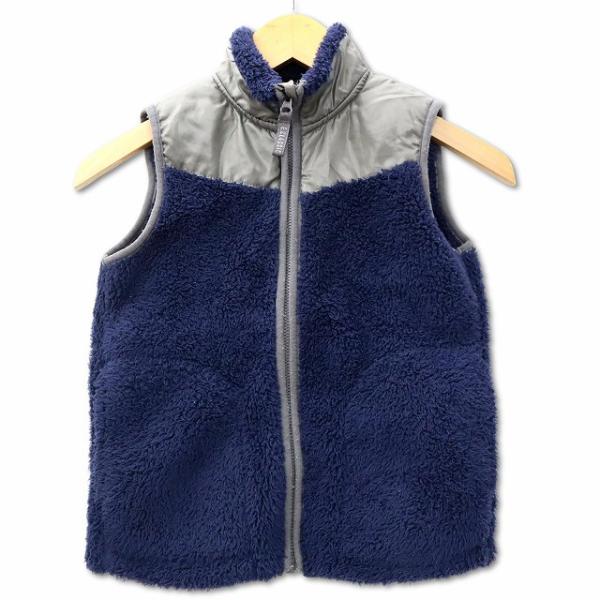 エルフィンドール ELFINDOLL ELFIN DOLL フルジップ ボア フリース ベスト 130 ネイビー メンズ レディース【ブランド】エルフィンドール ELFINDOLL ELFIN DOLL【表記サイズ】キッズ　130【実寸サイ...