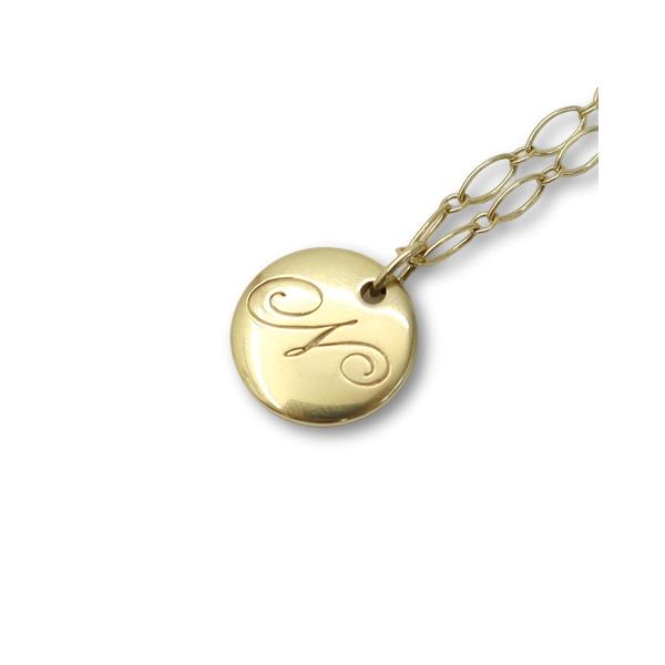 【最終値下】ティファニー N nイニシャル 18Kレターゴールドトップ 最終値下】ティファニー N nイニシャル 18Kレターゴールドトップ