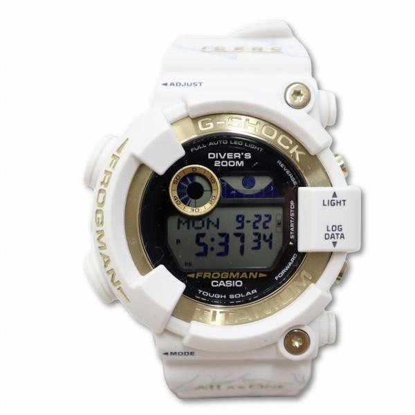 未使用品 ジーショック G-SHOCK GW-8201K-7JR ICERC Japan コラボ FROGMAN フロッグマン イルカ・クジラ イルクジ デジタル ウォッチ 時計