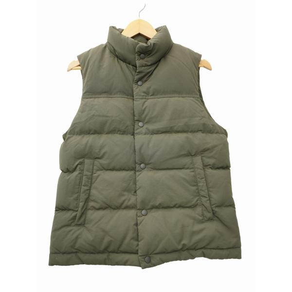 ユニクロ（UNIQLO） ナイロン ダウンベスト S GREEN(グリーン) 秋冬