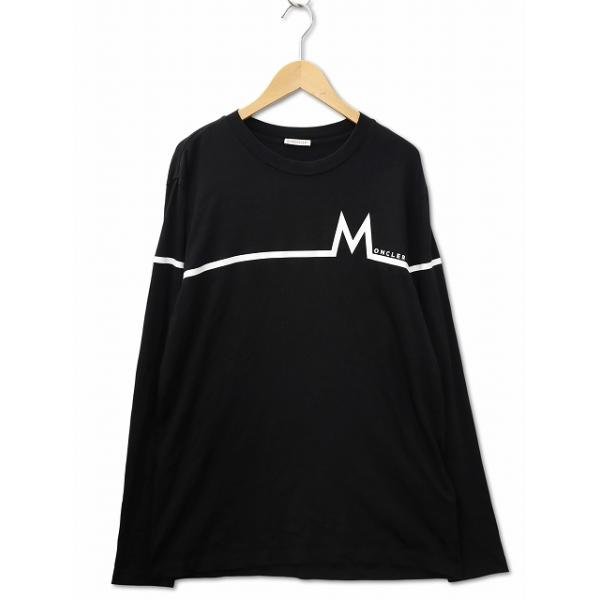 モンクレール/ロンT/LS TSHIRT（メンズM） MONCLER モンクレール LS TSHIRT T-SHIRT クルーネック ロゴ