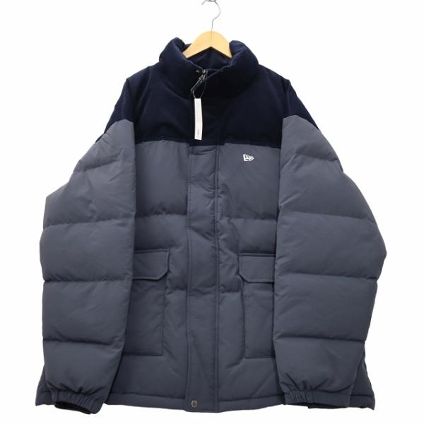 【中古】未使用品 ニューエラ NEW ERA コンビ ダウンジャケット 4L NAVY ネイビー 1273-5361 メンズ 未使用品 ニューエラ NEW ERA コンビ ダウンジャケット 4L NAVY
