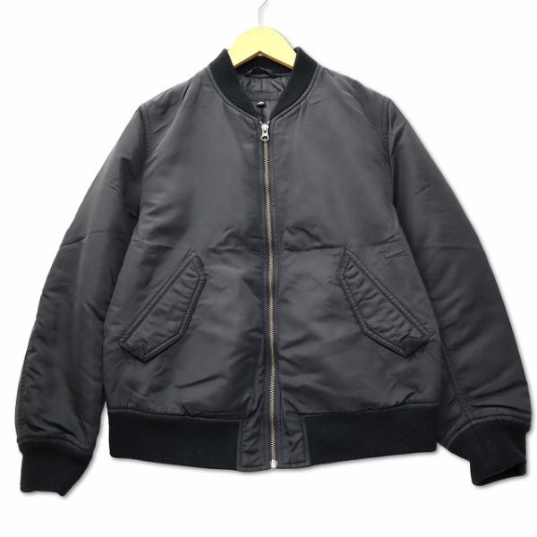 ユニクロ（UNIQLO） UNIQLO MA-1 ブルゾン ジャケット XL ブラック