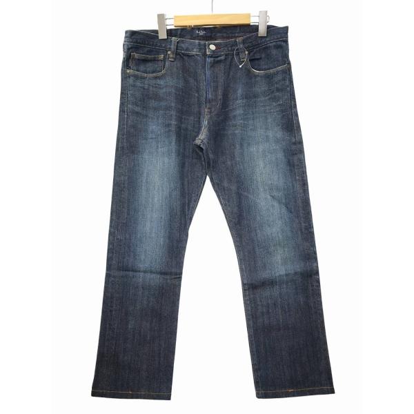 Paul ポールスミスジーンズ Smith　JEANS　インディゴブルー　デニムパンツ　カラフルボタン Paul Smith XL パンツ デニム ストレート JEANS パンツ