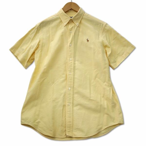 ポロ バイ ラルフローレン Polo by Ralph Lauren コットン ダンガリー ポニー刺繍 ボタンダウン シャツ 170 イエロー キッズ【ブランド】ポロ バイ ラルフローレン Polo by Ralph Lauren【表記サイ...