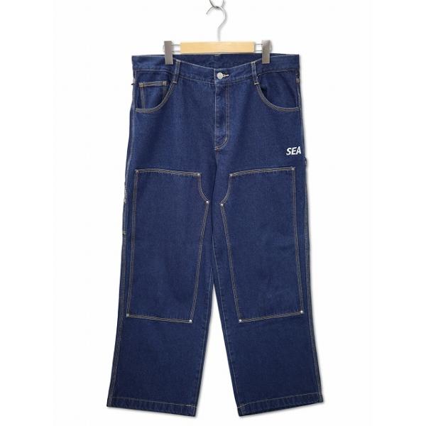 未使用品 ウィンダンシー WIND AND SEA 2025SS STUDDED DENIM PANTS