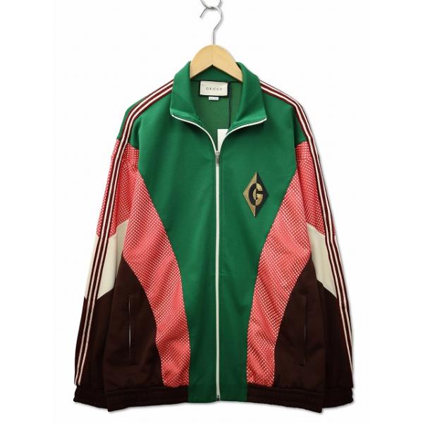 美品 GUCCI グッチ マルチカラー トラックジャケット 587372 美品 GUCCI グッチ マルチカラー トラックジャケット 587372 GUCCI