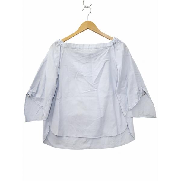 エリオポール heliopole オフショルダー シャツ ブラウス 38(M) 春夏 レディース