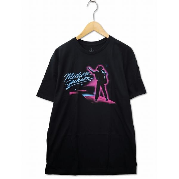 未使用品 MICHAEL JACKSON マイケルジャクソン NEON SILHOUETTE TEE