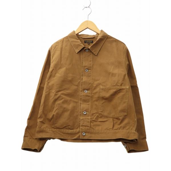アボンタージ A VONTADE 2025SS BEAMS F 別注 コットン ヘンプ ダック ショートブルゾン ジャケット S BROWN ブラウン  メンズ