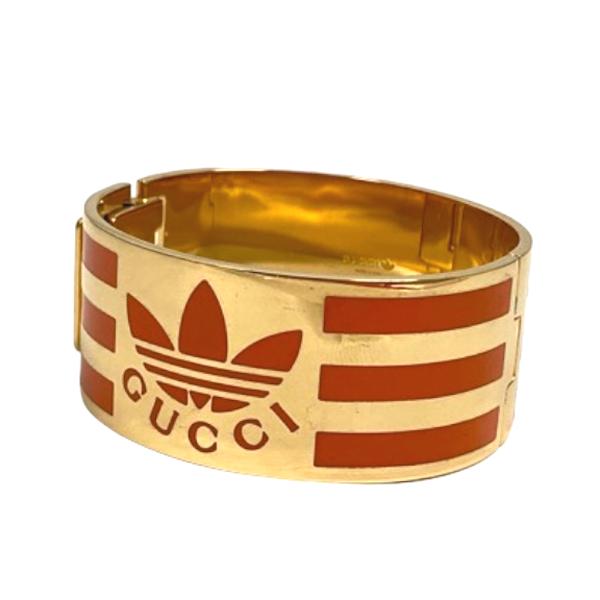 GUCCI（グッチ） 未使用品 ×アディダス adidas カフ ブレスレット