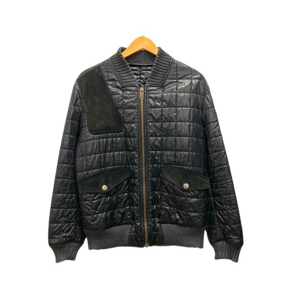 GUCCI グッチ ジャケット ブルゾン キルティング ナイロン エルボー