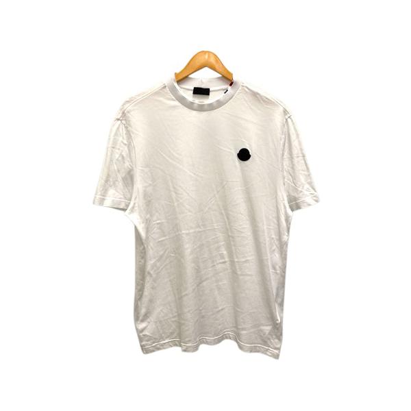 即発MONCLER コットンTシャツ 8C00028 001ホワイト 楽天市場】モンクレール Tシャツ 8C00028 001ホワイト MONCLER