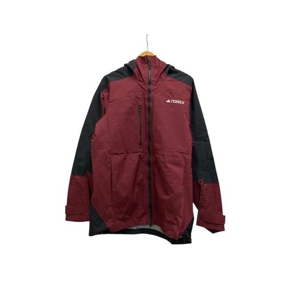 【中古】未使用品 アディダス adidas マウンテンパーカー ハイキングジャケット IB4266 2XL 赤 レッド 黒 ブラック 白 ホワイト メンズ adidas（アディダス） 未使用品 マウンテンパーカー ハイキング