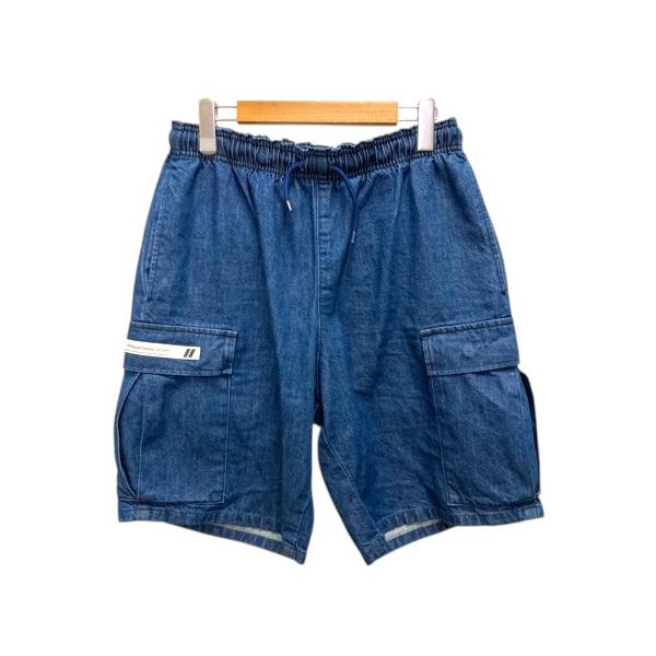 【中古】ダブルタップス WTAPS 251WVDT-PTM08 25SS デニムカーゴパンツ ハーフパンツ コットン 02 青 インディゴブルー  メンズ ダブルタップス WTAPS 251WVDT-PTM08 25SS デニムカーゴパンツ ハーフ