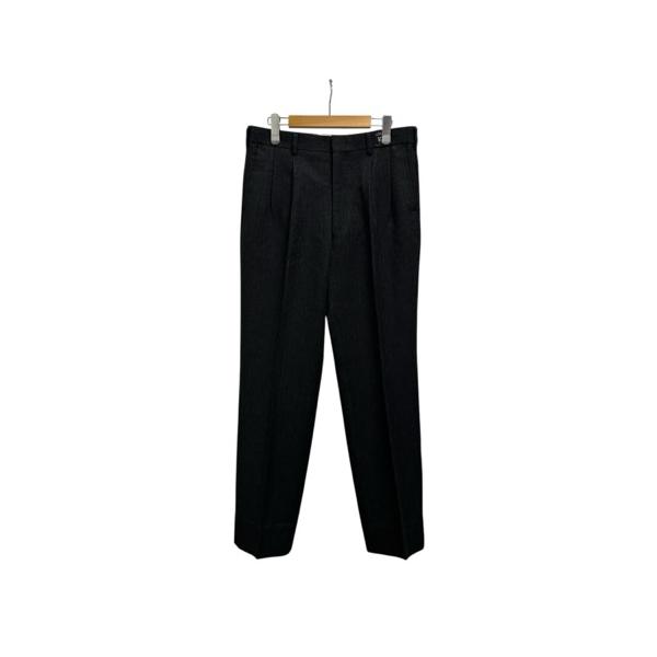 ノーブランド パンツ スラックス 無地 タック ウール 1941JA76W 85