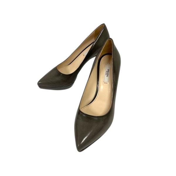 PRADA（プラダ） パンプス シューズ ポインテッドトゥ ピンヒール 35