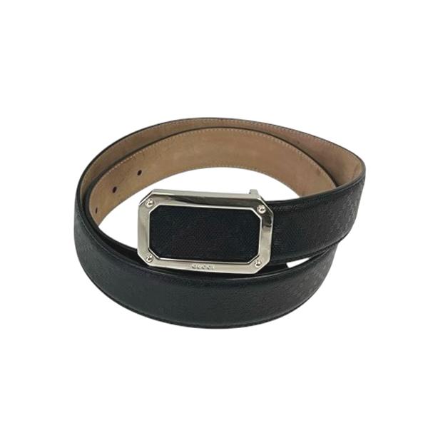 GUCCI（グッチ） ベルト バックルベルト ロゴ シルバー金具 403941 90