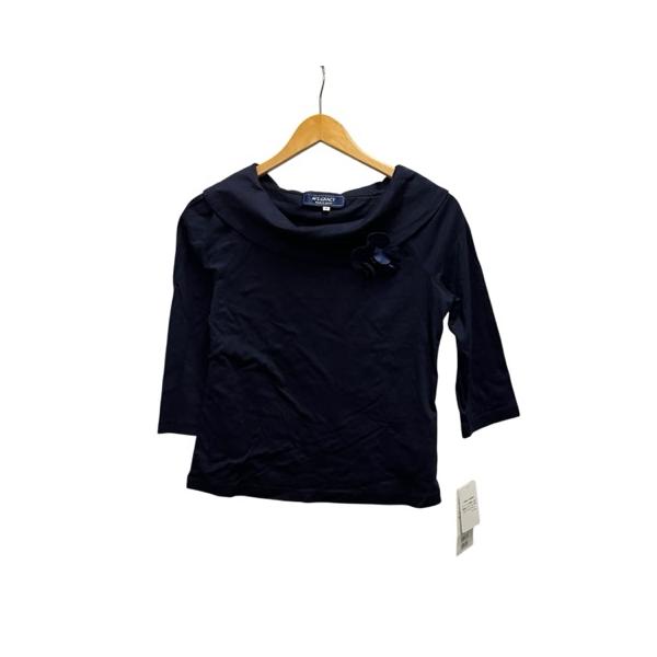 M'S GRACY(エムズグレイシー) 長袖カットソー サイズ40 M レディース美品  - 黒 シースルー M'S GRACY - M'S GRACY(エムズグレイシー) 長袖カットソー サイズ40 M