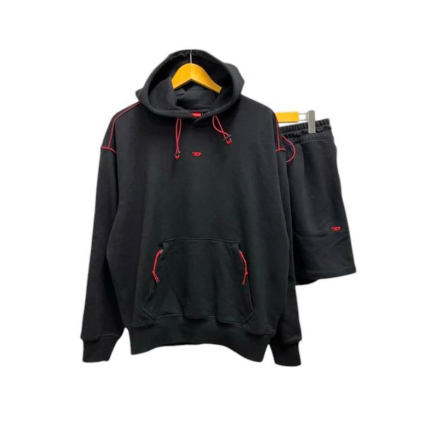 DIESEL（ディーゼル） セットアップ スウェット パーカー ハーフパンツ