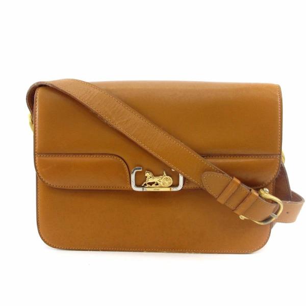 CELINE セリーヌ ヴィンテージ ショルダーバッグ ロゴ レザー CELINE セリーヌ ヴィンテージ ショルダーバッグ ロゴ レザー