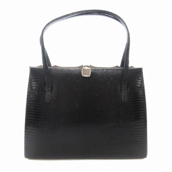 美品 マルウ東京 maruu シャイニーリザード ハンドバッグ vectorpremium_022-902503090017