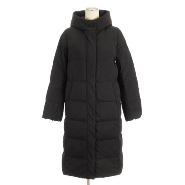 【中古】マッキントッシュ ロンドン クリストン タスランナイロン ダウン コート ロング G5F01255 黒 ブラック 38 マッキントッシュ ロンドン MACKINTOSH LONDON クリストン タスラン