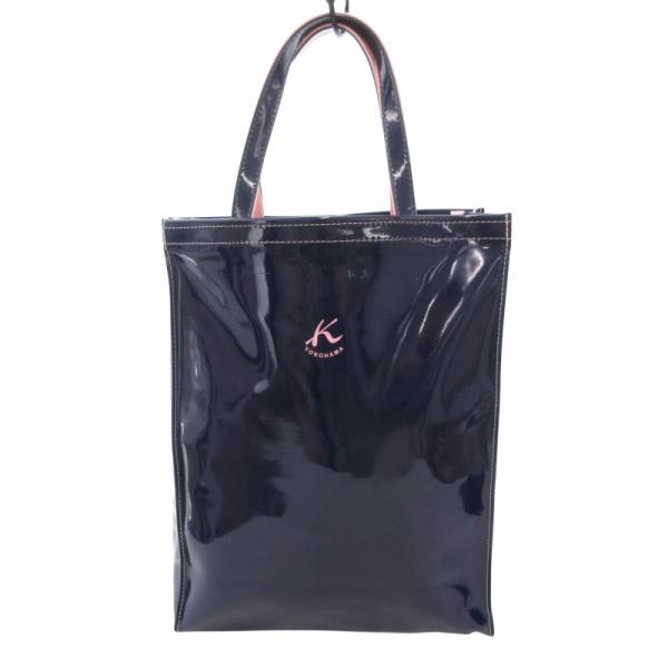 ほぼ未使用品 kitamura キタムラ 本革 レザー トート ハンドバッグ 未使用✨Kitamura キタムラ レザー トートバッグ ブラック Kロゴ