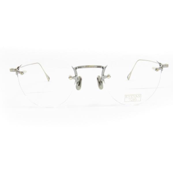 未使用品 アイヴァン 7285 EYEVAN 140 col.901 伊達メガネ