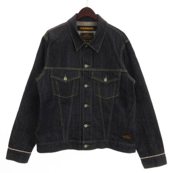 【希少Size】 ネイバーフッド デニムジャケット タイプC ネイバーフッド NEIGHBORHOOD 19AW STOCKMAN TYPE-C デニム