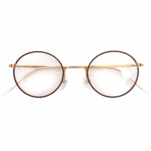 プロポ PROPO MONA メガネフレーム 眼鏡 チタニウム ブラウン ゴールドカラー 46□21-140 レディース【表記サイズ】46□21-140【実寸サイズ】レンズの大きさ：約4.6×4.0cm　フレーム：約11.5cm　テンプル：...