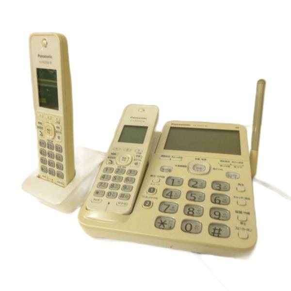 Panasonic 電話機 親機 子機 コードレス ナンバーディスプレイ対応 通電確認済 現状品 白 ホワイト ■SG その他【実寸サイズ】ヨコ：（親機）17（子機）5cm　タテ：（親機）10（子機）17cm　マチ：（親機）18（子機）2....