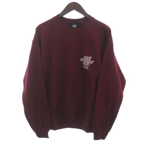 ANTi COUTRY CLUB アンタイカントリークラブ トレーナー XL 未使用品 アンチカントリークラブ ANTi COUNTRY CLUB タグ付き 裏起毛