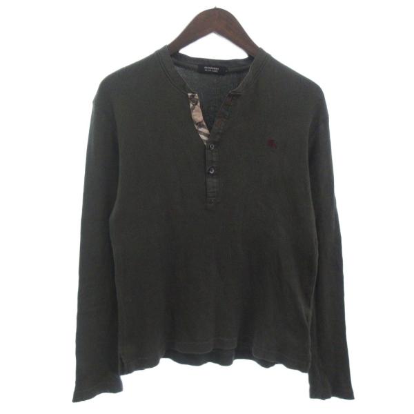 BURBERRY BLACK LABEL（バーバリーブラックレーベル） ヘンリーネック
